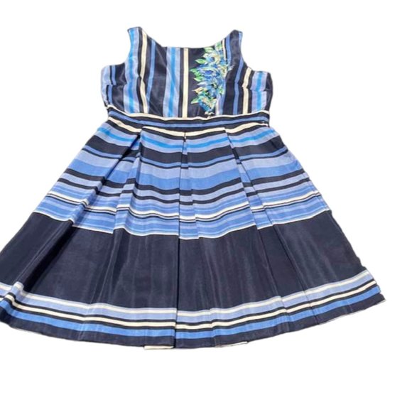 Julian Taylor NY -Wedding Guest Party Pleated Dress with Pockets ~ size 14 - Picture 5 of 15